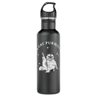 Botella De Agua Karma Es Un Gato En Mi Lap