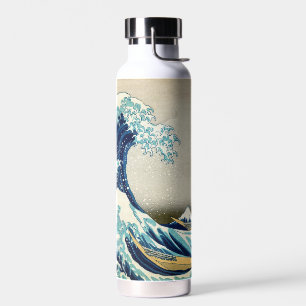 Botella De Agua Katsushika Hokusai - La Gran Ola frente a Kanagawa