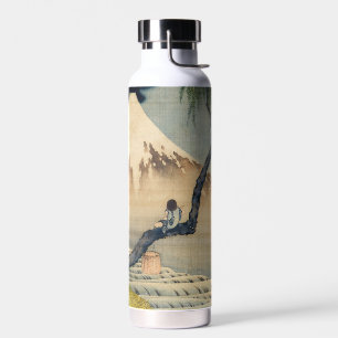 Botella De Agua Katsushika Hokusai - Niño viendo el Monte Fuji