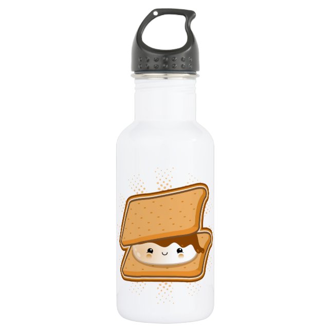 Botella De Agua Kawaii Smore (Anverso)