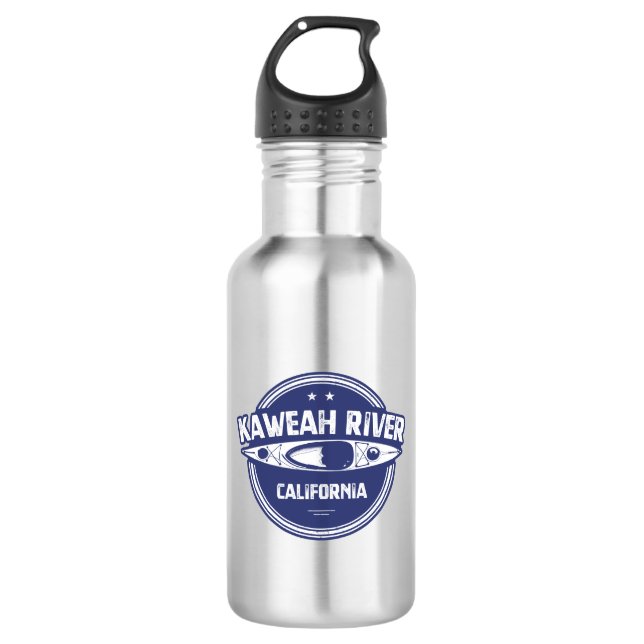 Botella De Agua Kaweah River California Kayaking (Anverso)