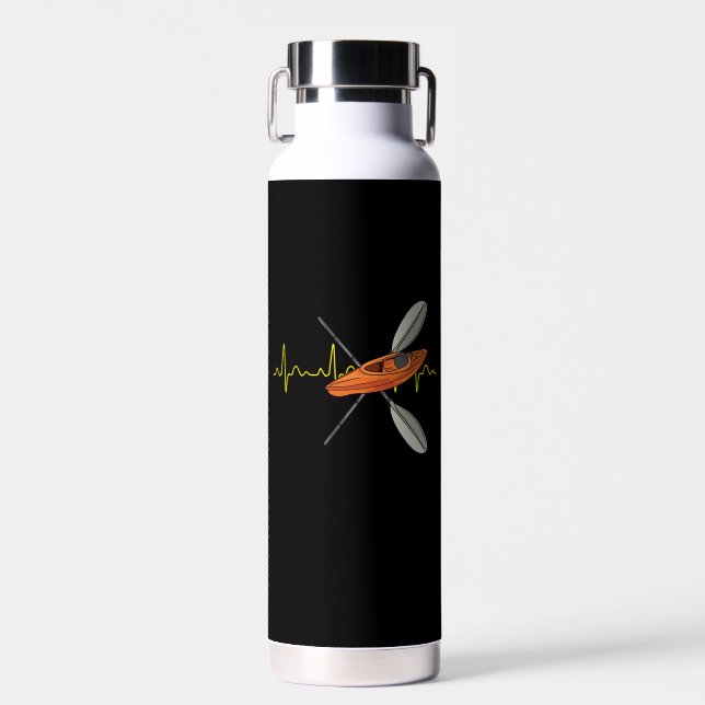 Botella De Agua Kayak Canoeing (Delantero)