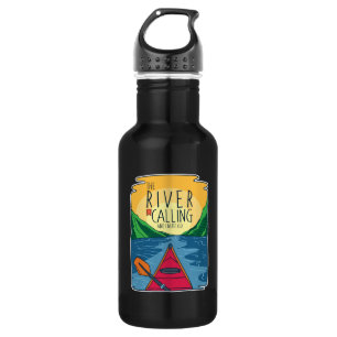 Botella De Agua Kayak - El Río Llama Y Debo Ir