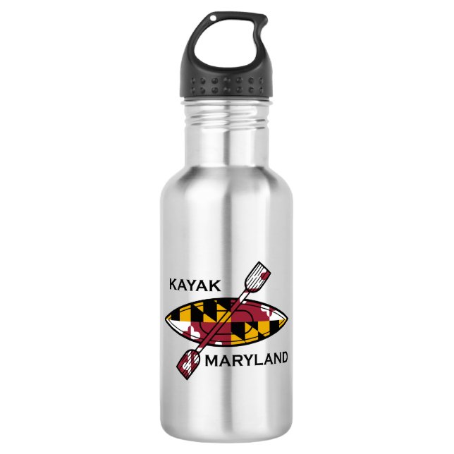 Botella De Agua Kayak Maryland (Anverso)