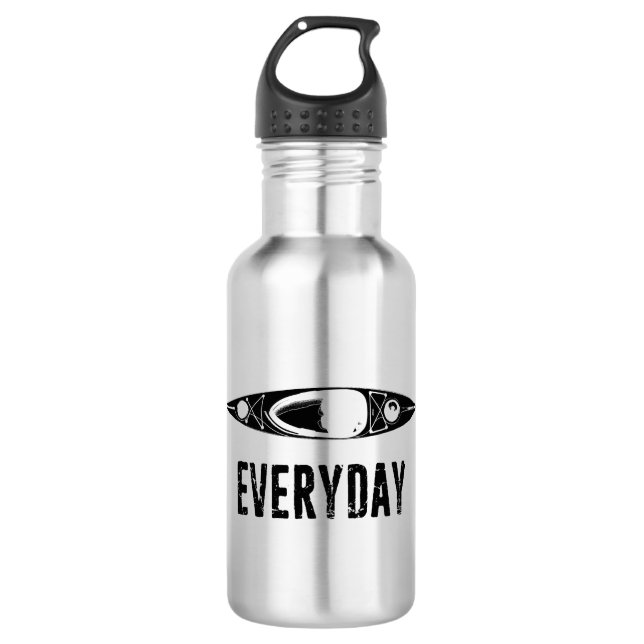 Botella De Agua Kayak Todos los Días (Anverso)