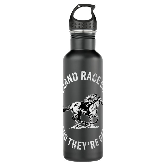 Botella De Agua Keeneland Race Course Horse Carreras Racer Equestr (Anverso)