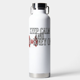 Botella De Agua Keep Calm and Carney On