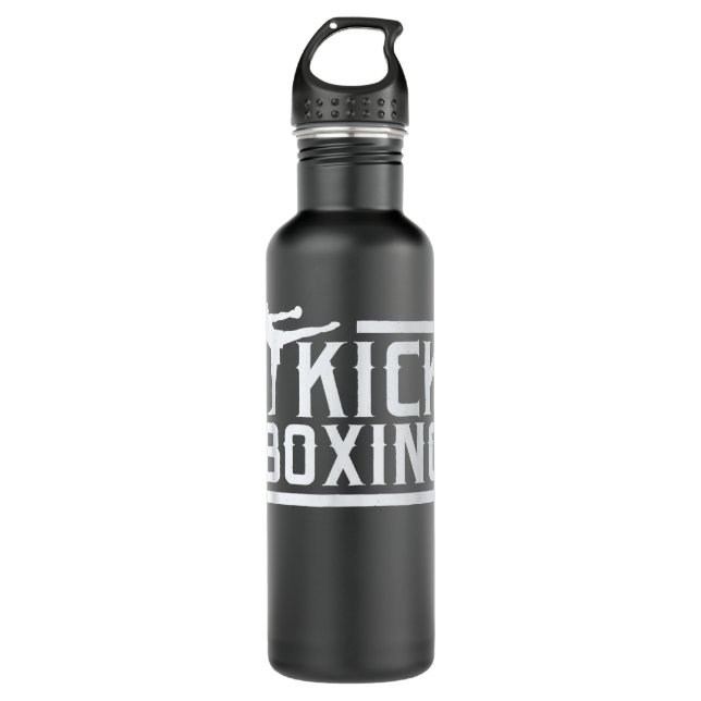 Botella De Agua Kickboxing Kick Boxing for Muay Thai Fighter (Anverso)