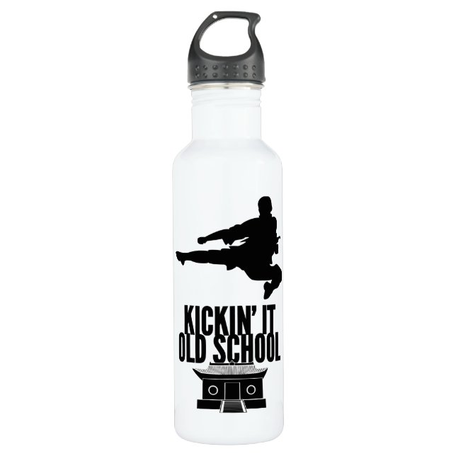 Botella De Agua Kickin' It Old School (Anverso)
