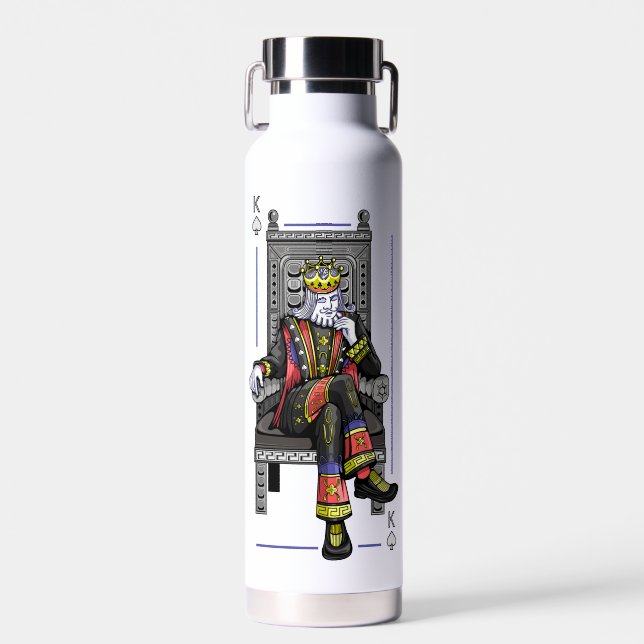 Botella De Agua King de la tarjeta (Delantero)