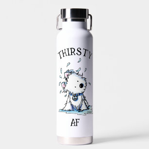 Botella De Agua KiniArt Aquarius Westie