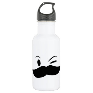 Botella De Agua Kinky Mustache