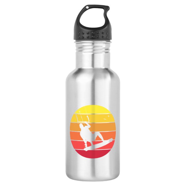 Botella De Agua Kiteboarding (Anverso)