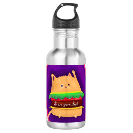 Botella De Agua Kittyburger