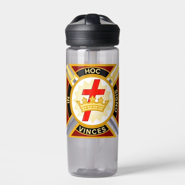 Botella De Agua Knight Templar (Delante)