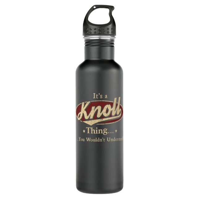 Botella de agua KNOLL, matraz de agua KNOLL (Anverso)