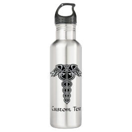 Botella De Agua Knot Caduceus Celtic
