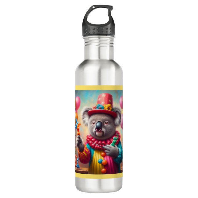 Botella De Agua Koala Clown (Anverso)