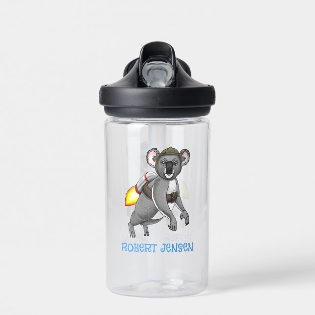 Botella De Agua Koala Cohete (Delante)