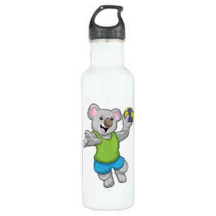 Botella De Agua Koala con deportes de balonmano