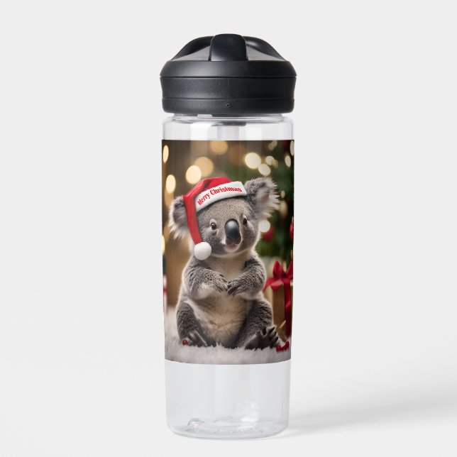 Botella De Agua "Koala Kris Kringle: Navidades en Australia" (Delante)