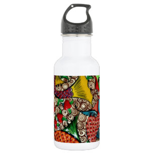 Botella De Agua Koi Fish