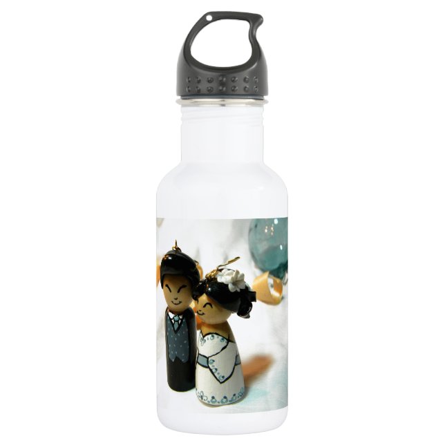 Botella De Agua Kokeshi Boda I (Anverso)