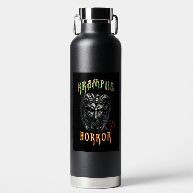 Botella De Agua Krampus Horror (Delantero)