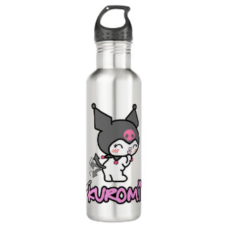 Botella De Agua Kuromi Tumbler Wrap for Transparent Cup | Cute 