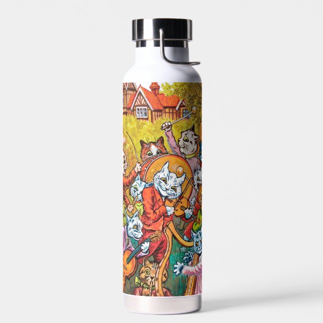 Botella De Agua La banda toca, Louis Wain (Izquierdo)