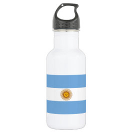Botella De Agua La bandera de la Argentina