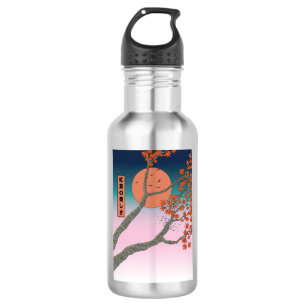 Botella De Agua La belleza de las hojas de arce