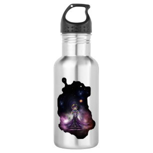 Botella De Agua La Belleza Del Retrato De Arte Fractal De Trilia