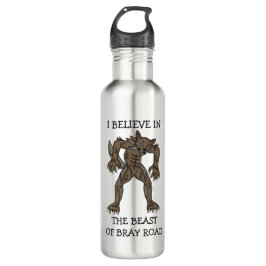 Botella De Agua La bestia de un camino valiente