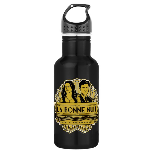 Botella De Agua La Bonne Nuit - Encuentro En Speakeasy (Anverso)