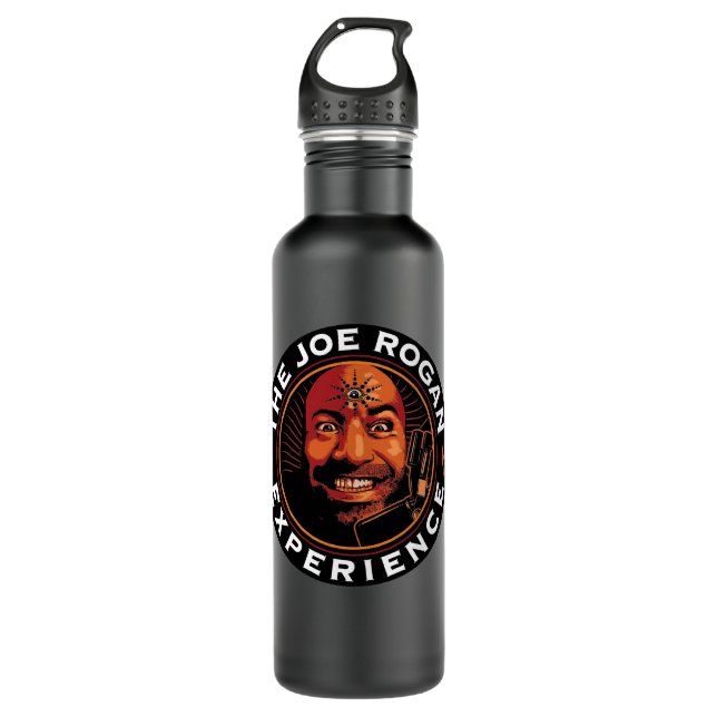 Botella De Agua La camiseta esencial del experimento Joe Rogan (Anverso)