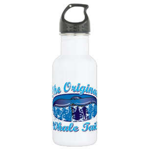 Botella De Agua La cola original de la ballena