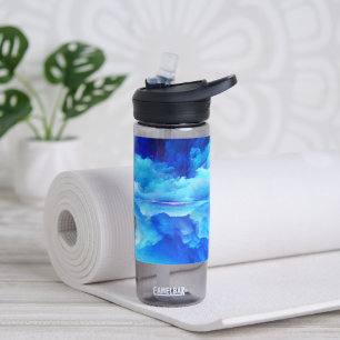 Botella De Agua La colección de arte en la nube de SlipperyJoe es