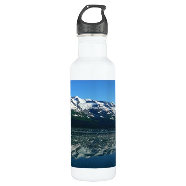 Botella De Agua La costa de Alaska, hermosa fotografía natural (Anverso)