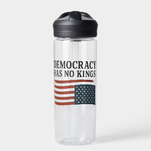 Botella De Agua La democracia no tiene rey contra Trump Estados Un