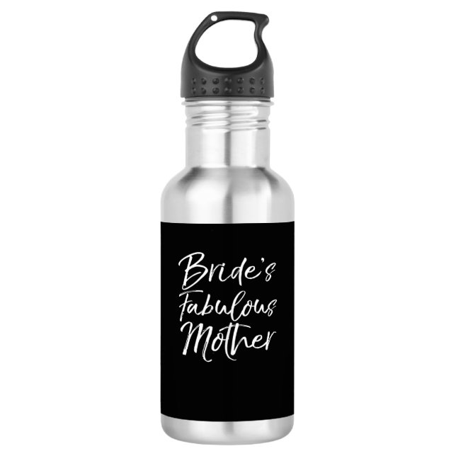 Botella De Agua La fabulosa madre de la novia (Anverso)