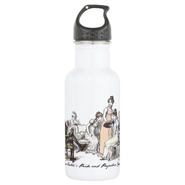 Botella De Agua La familia Bennet - Jane Austen Pride & Prejudice (Anverso)