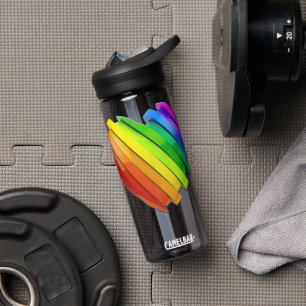 Botella De Agua La forma del corazón del orgullo de SlipperyJoe mú