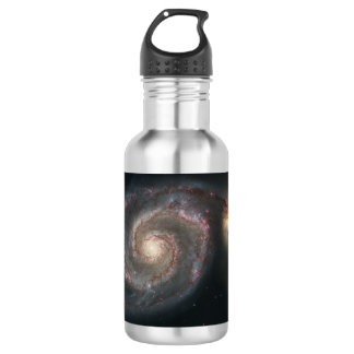 Botella De Agua La galaxia del remolino M51 & Compañía en el espac