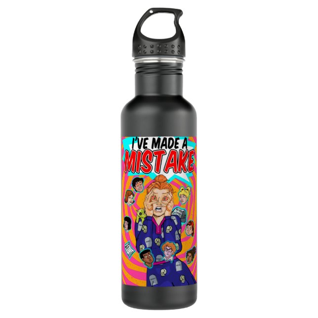 Botella De Agua La gente me llama regalo de Personalizados mágicos (Anverso)