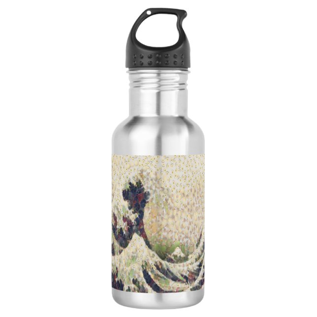 Botella De Agua La Gran Ola De Honeydew Melon Bella Artes Spoof (Anverso)