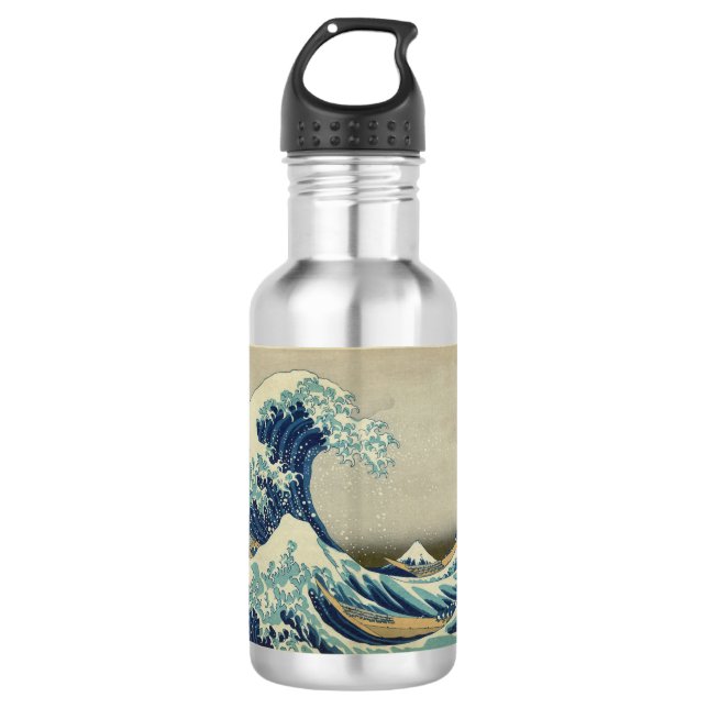 Botella De Agua La gran onda de Kanagawa (Anverso)