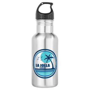 Botella De Agua La Jolla California Palma Pájaros