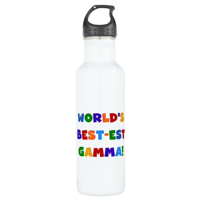 Botella De Agua La mejor gamma del mundo (Anverso)