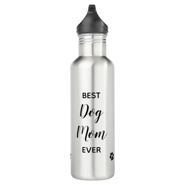 Botella De Agua La mejor madre del perro de la historia - Personal (Derecha)
